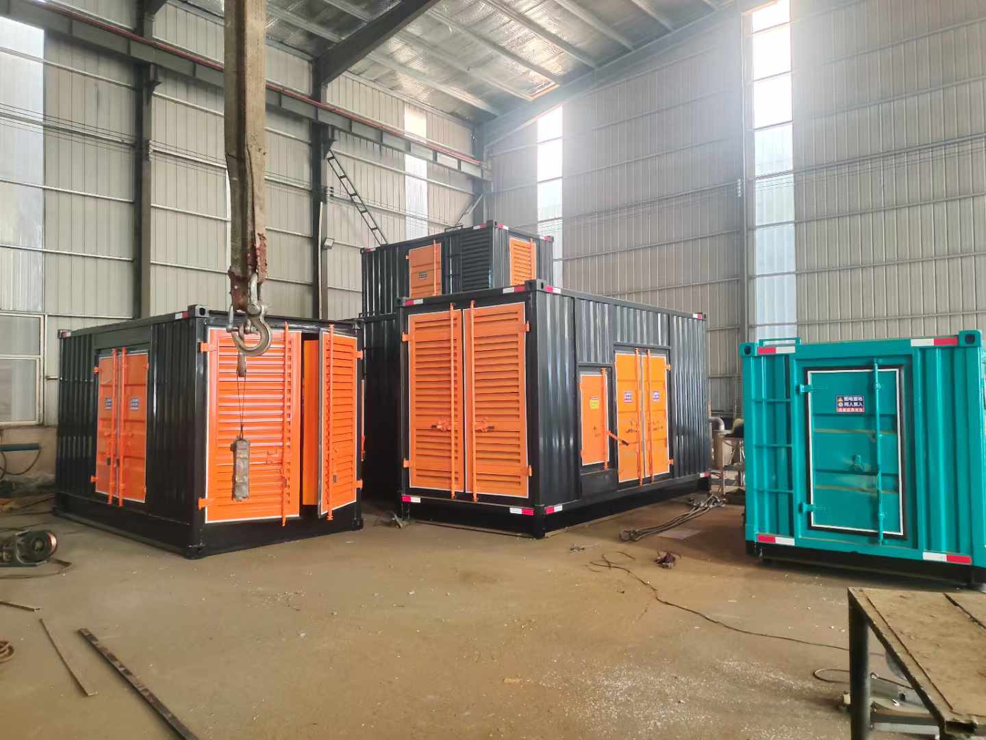 八公山500kw柴油发电机组可以带动多少功率设备？