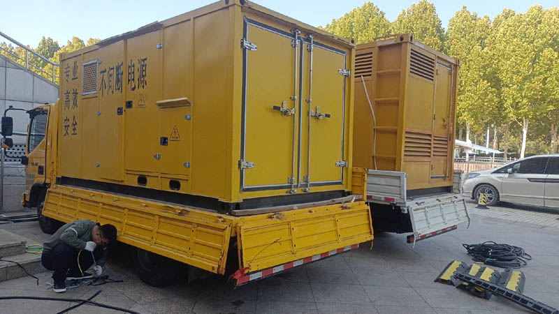 八公山柴油发电机组和UPS电源配合使用时的注意事项